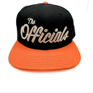 The Officials Black/Orange Snapback